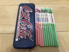 コカ・コーラ ケース　鉛筆 まとめ売り　RUGGER-STREET 昭和レトロのサムネイル