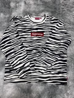 Supreme ゼブラ柄 BOX LOGO CREWNECK ZEBRAのサムネイル