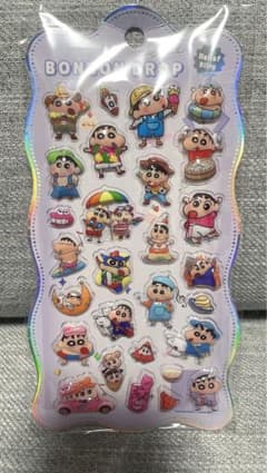 クレヨンしんちゃん シール ラスト①‼️のサムネイル