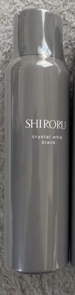 SHIRORU crystal whip Black 120g - メルカリ