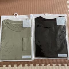 新品未使用　GU baby ベビー Tシャツ 80サイズ 2枚セットのサムネイル
