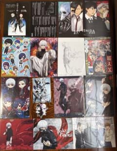石田スイ展　超人X ジャックジャンヌ　東京喰種　フライヤー　クリアファイル 石田スイ展 超人X ジャックジャンヌ 東京喰種 フライヤー クリア