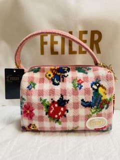 WEB限定) FEILER フェイラー ハイジチェック 手付きポーチ - メルカリ
