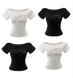 アムード amoof 半袖 Tシャツ 白 プリント シズニルックのサムネイル