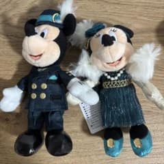 ジュビリーガラ ぬいぐるみバッジ ディズニーシー ミッキー ミニー