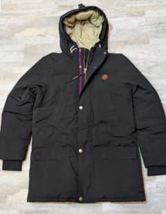 ☆大寒セール☆FRED PERRY ダウン モッズコート ブラック M - メルカリ