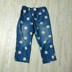 ◎カノママ☆さま専用◎ドット柄デニム☆のサムネイル