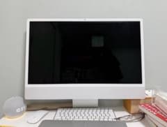 Apple iMac 24インチ シルバー 本体と付属品のサムネイル
