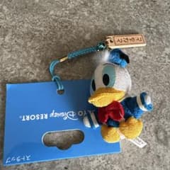 ドナルドダック ストラップ 東京ディズニーリゾート ちりめん根付け