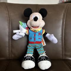 東京ディズニーランド トゥーンタウン ミッキーマウス ぬいぐるみバッジのサムネイル