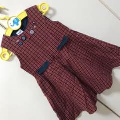 ファミリアチェックワンピースのサムネイル