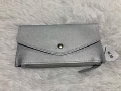 に*郎様 本革スリム長財布新品シルバー - 4