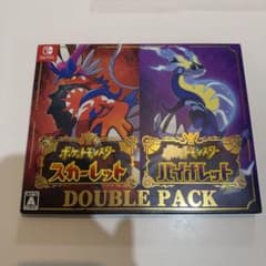 ニンテンドースイッチポケットモンスター スカーレット・バイオレット ダブルパックのサムネイル