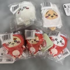 ちいかわたこイカくじD賞5個セットのサムネイル