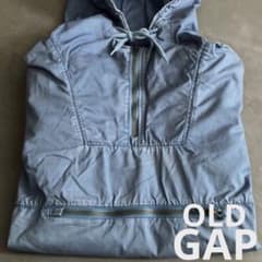 色味雰囲気◎00s OLD GAP コットンアノラック 鬼フェード - メルカリ