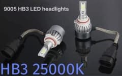 爆光HB3【25000K】AILEO製高輝度LEDバルブ 2個セットのサムネイル