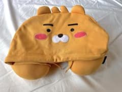 kakaofriends 라이언 후드와 목 베개