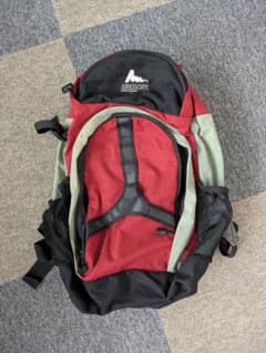 旧ロゴGREGORY グレゴリー バックパック リュック レッド✕グレーのサムネイル