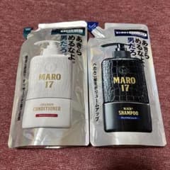 MARO17 ブラックプラスシャンプー＆スカルプコンディショナー つめかえセットのサムネイル