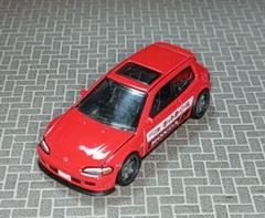 赤いハッチバックミニカー eg6 civic honda 赤いハッチバックミニカー eg6 civic honda 赤いハッチバック