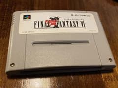 SFC スーパーファミコン　ファイナルファンタジー６のサムネイル