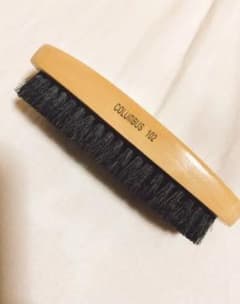 未使用！豚毛100%靴磨きブラシのサムネイル