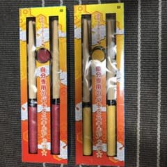 太鼓の達人Myバチ(約34cm)  二組セット(グリップカラー赤と黄)のサムネイル