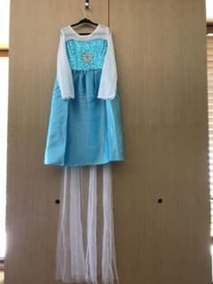 ハロウィン ディズニー アナ雪 エルサ ドレス 仮装 110 100のサムネイル