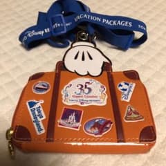 東京ディズニーリゾート　パスケース　バケーションパッケージ　35周年のサムネイル