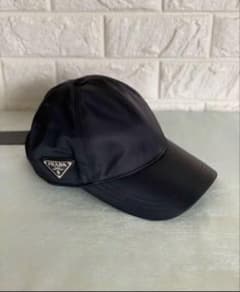 (新品) PRADA ブラック キャップのサムネイル