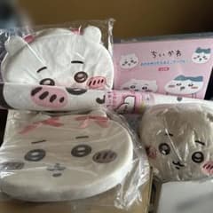 치이카와 상품 세트 미니 테이블 러그 매트 쿠션 보스턴백 외