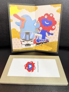 【限定】万博 ミャクミャク カモノハシのイコちゃん ミニ屏風