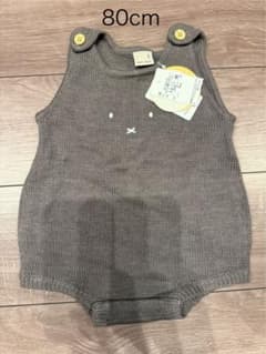 petitmain miffy グレー 80cm ロンパースのサムネイル
