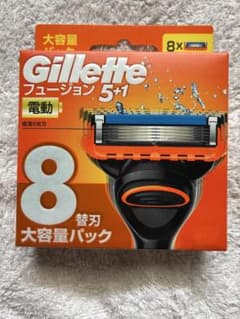 Gillette フュージョン 5+1 電動 替刃8個入 大容量パック - メルカリ