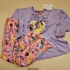 Disney Princess Pajamas Loungewear Long Sleeve