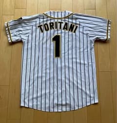 ②阪神タイガース　鳥谷敬選手　旧ホーム　ユニフォーム　Oサイズ　#１ ②阪神タイガース 鳥谷敬選手 旧ホーム ユニフォーム Oサイズ #1