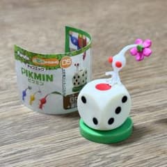 【匿名配送】ピクミン チョコエッグ　白ピクミンのサムネイル
