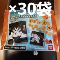 お菓子⑫　ドラゴンボール　40周年記念ラバマスビスケット×30袋