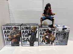 ワンピースフィギュア　キングオブアーティスト　エース カタクリ サンジ ジンベエ ワンピースフィギュア キングオブアーティスト エース カタクリ サンジ