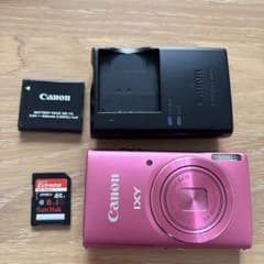 キャノン CANON IXY 110F ピンク SDカード付き - メルカリ