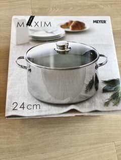 新品未使用】MEYER マキシム SS 両手鍋 24cm - メルカリ