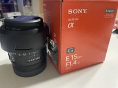 ソニー　E 15mmF1.4G カメラ　単焦点のサムネイル