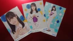 乃木坂46 生写真 佐藤璃果 浴衣 3種コンプのサムネイル