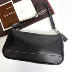 極美品】COACH オールドコーチ アクセサリーポーチ ハンドバッグ 7785 