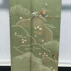 D760 訪問着 絞り 花刺繍 正絹 着物 単衣 極美品 - メルカリ