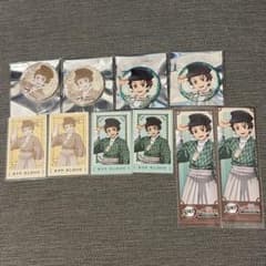 鬼滅の刃 明治村コラボ ポラショット 缶バッジ 購入特典しおり 竈門炭