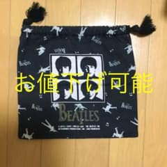 レア　　ビートルズ　巾着のサムネイル