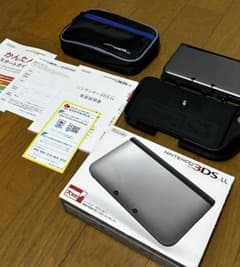 ニンテンドー3DS LL 本体(シルバー×ブラック)とゲームソフト11本セット 