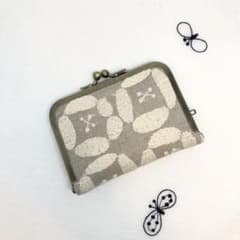 るんさま専用 スリムな小物入れ ミナ ペルホネン  生地 ハンドメイド がま口のサムネイル