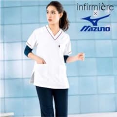 MIZUNO アンファミエ 白衣 スクラブのサムネイル